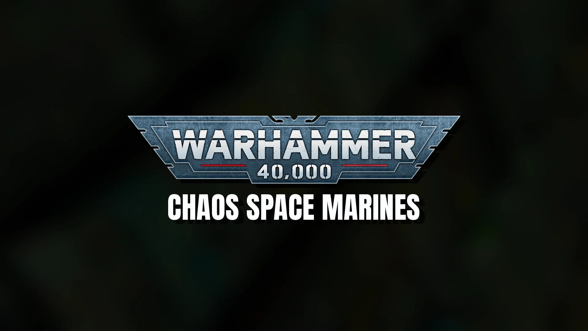 Chaos Space Marines