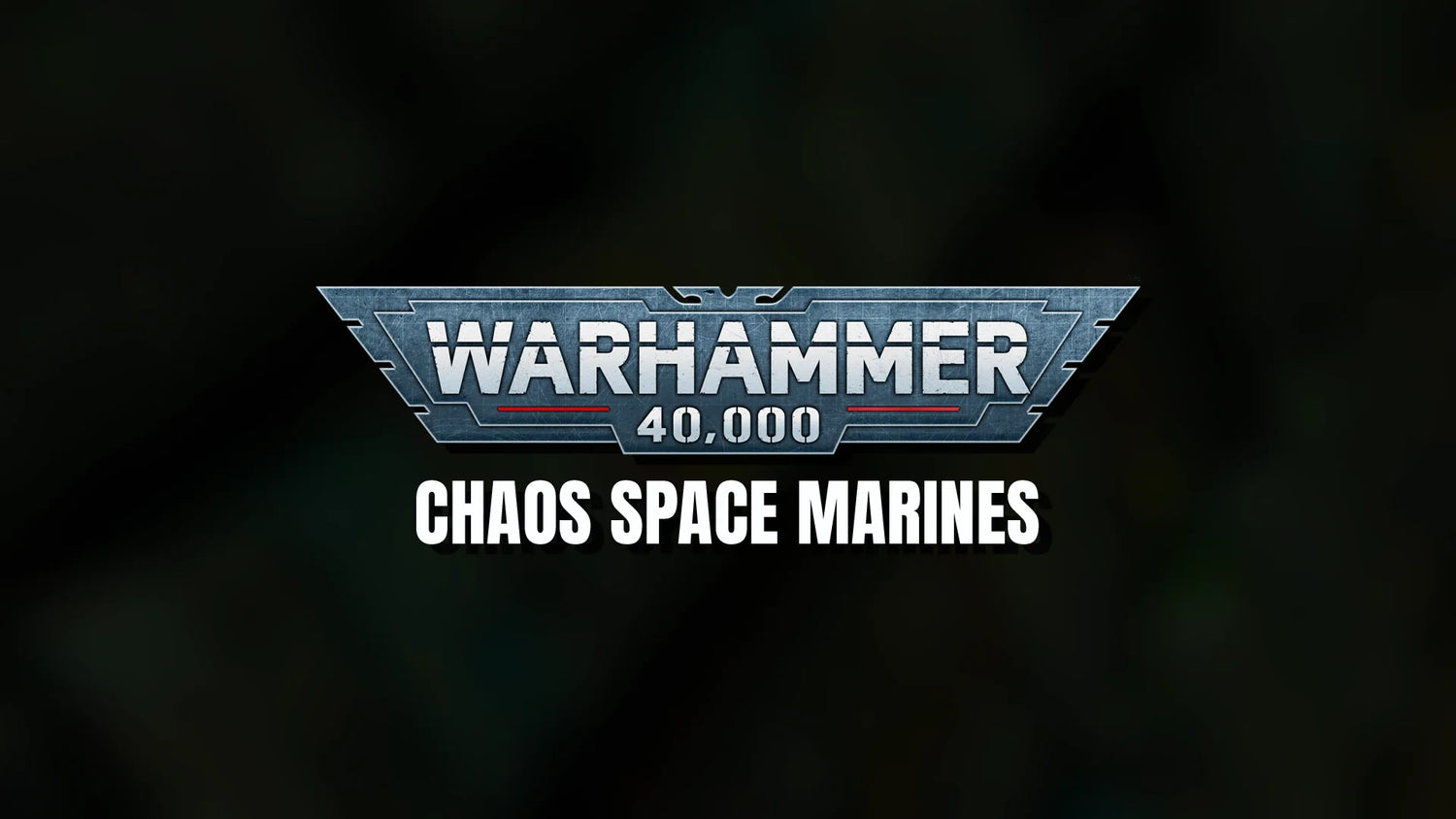 Chaos Space Marines
