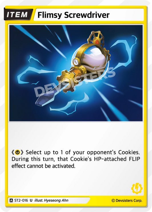 CookieRun TCG - Flimsy Screwdriver [ST2-016 U]