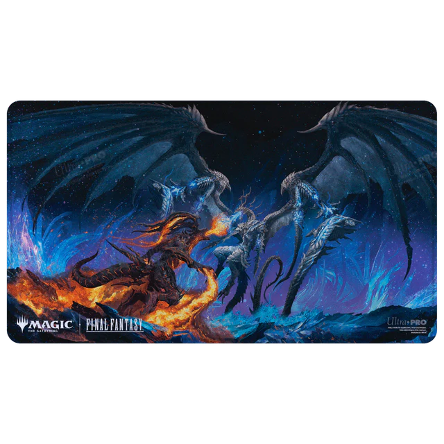 Ultra PRO - HOLOFOIL® Playmat for Magic: The Gathering®—FINAL FANTASY™ Bahamut and Ifrit