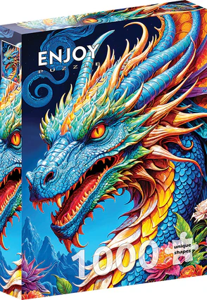 Enjoy - Blue Dragon Puzzle (1000 Piece)
