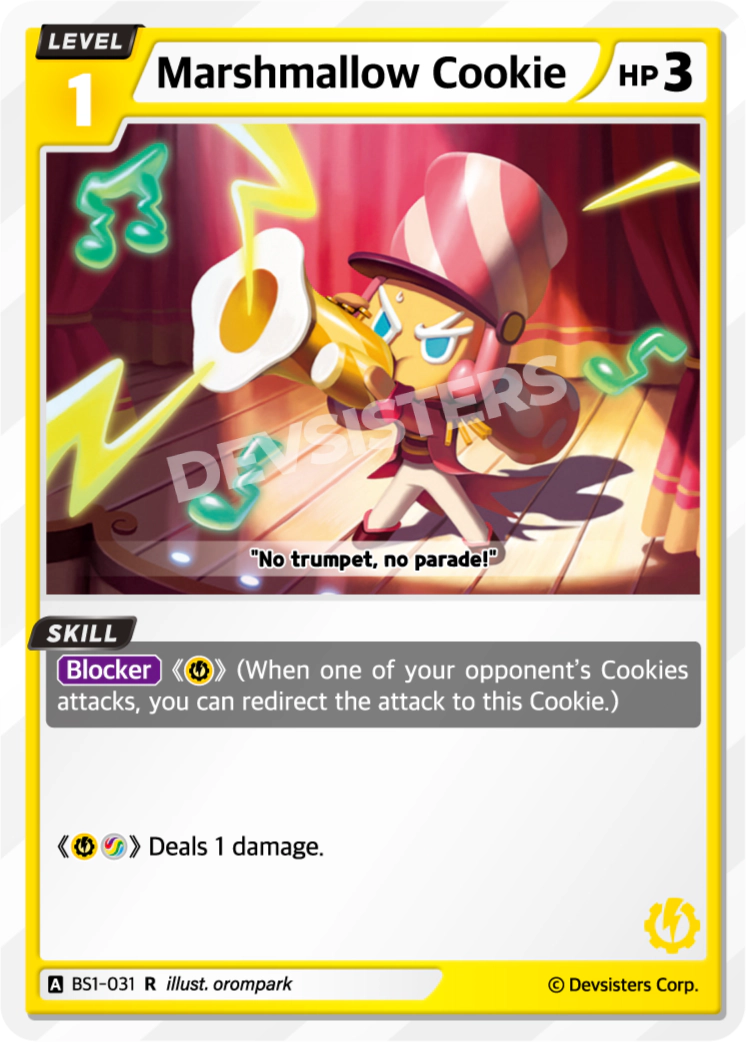 CookieRun TCG - Marshmallow Cookie [BS1‑031 R]