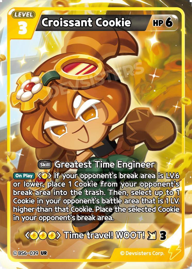 CookieRun TCG - Croissant Cookie [BS6-039 UR]
