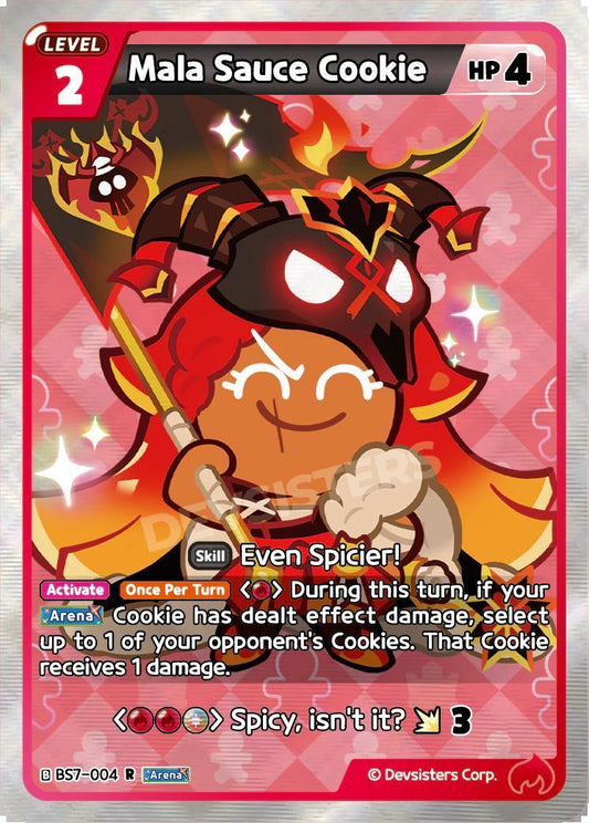CookieRun TCG - Mala Sauce Cookie [BS7-004 R]