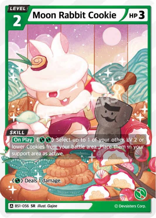 CookieRun TCG - Moon Rabbit Cookie [BS1-056 SR]