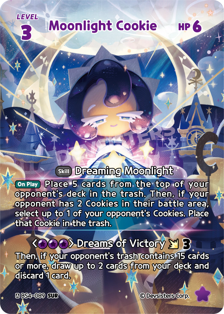 CookieRun TCG - Moonlight Cookie [BS4-089 SUR]