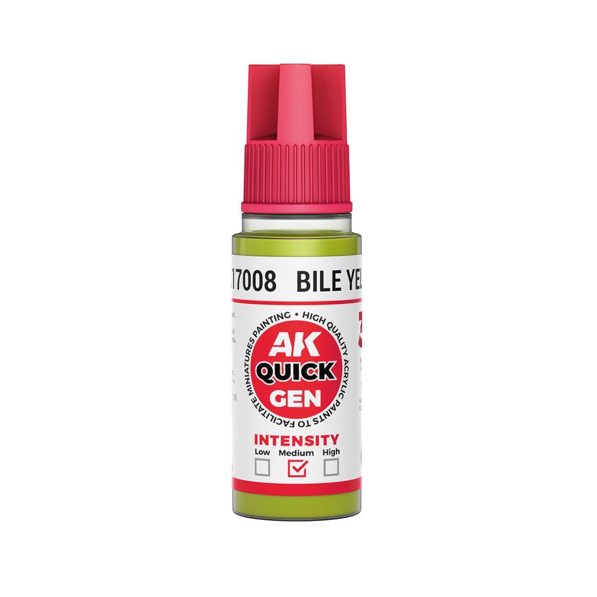 AK Interactive - Quick Gen: Bile Yellow (18 ml)
