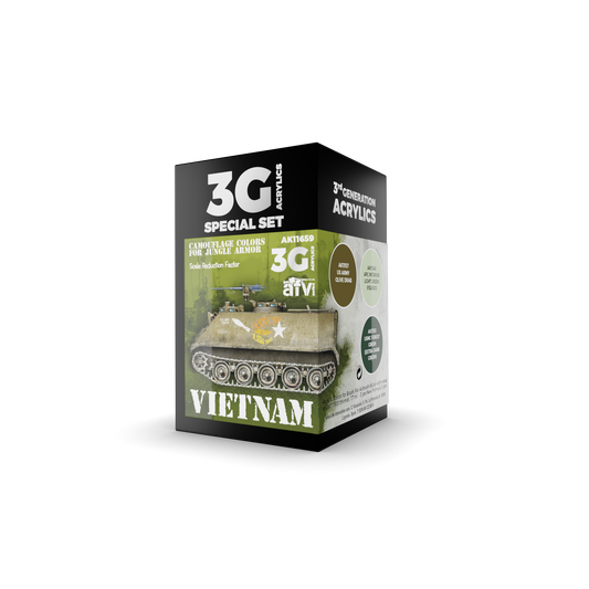 AK Interactive - 3G Special Set: Vietnam Colors (3ct)