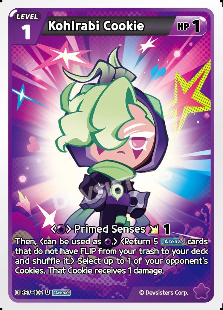 CookieRun TCG - Kohlrabi Cookie [BS7-102 U]