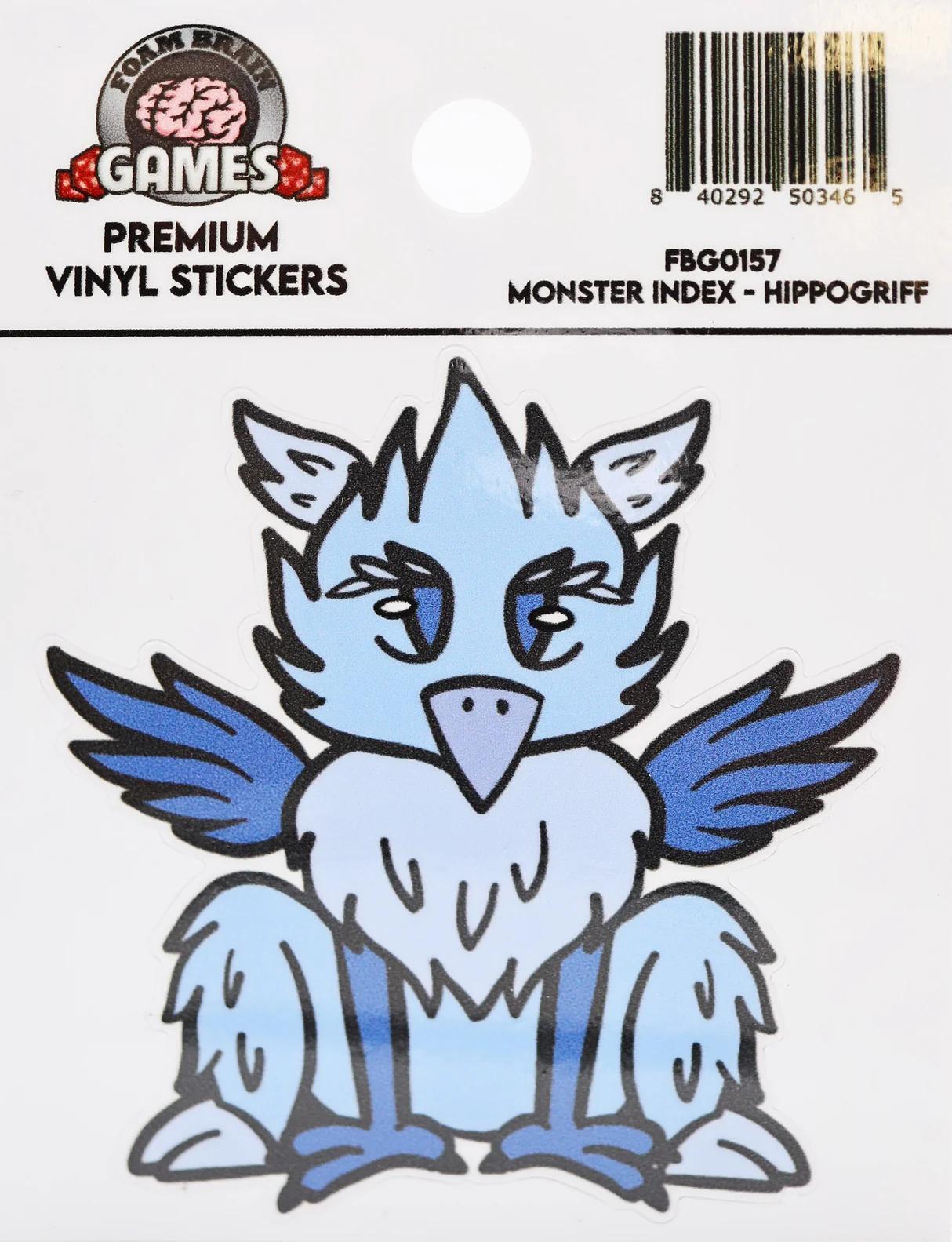 Foam Brain - Monster Index Sticker: Hippogriff