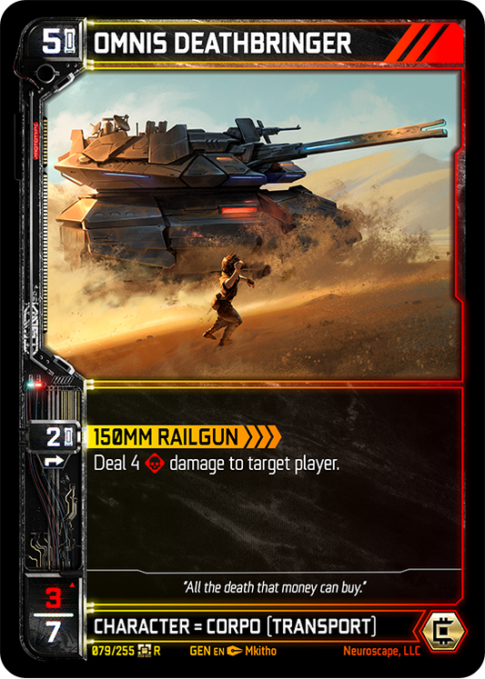 Neuroscape TCG - Omnis Deathbringer GEN-079