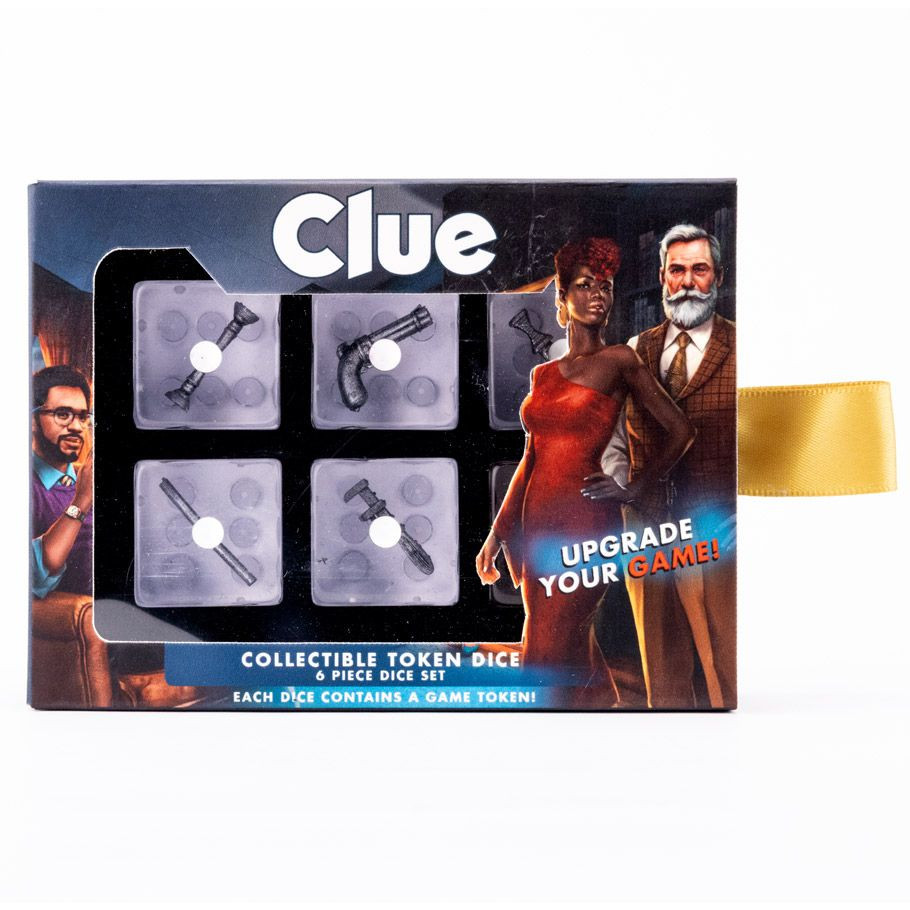 Clue 22mm Dice Set: Weapons Inclusions