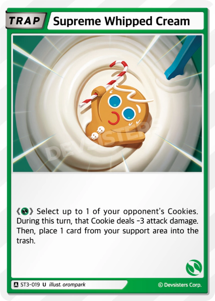 CookieRun TCG - Supreme Whipped Cream [ST3-019 U]