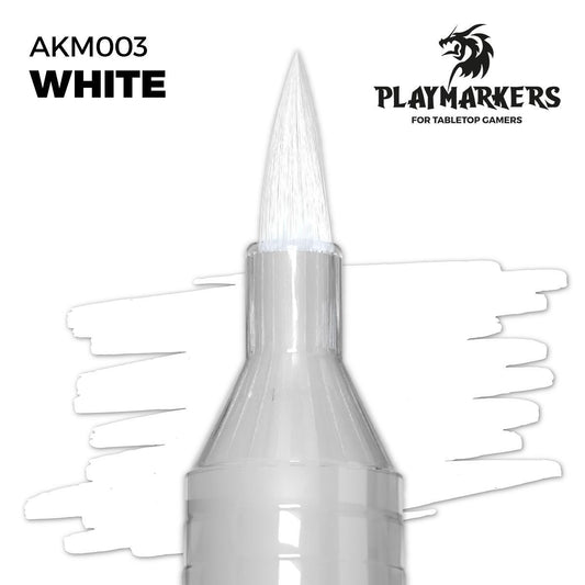 AK Interactive - Playmarker: White