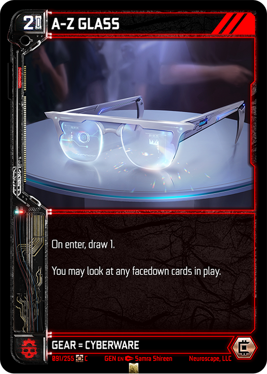 Neuroscape TCG - A-Z Glass GEN-091
