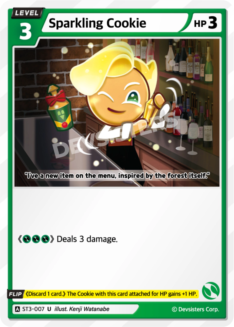 CookieRun TCG - Sparkling Cookie [ST3-007 U]