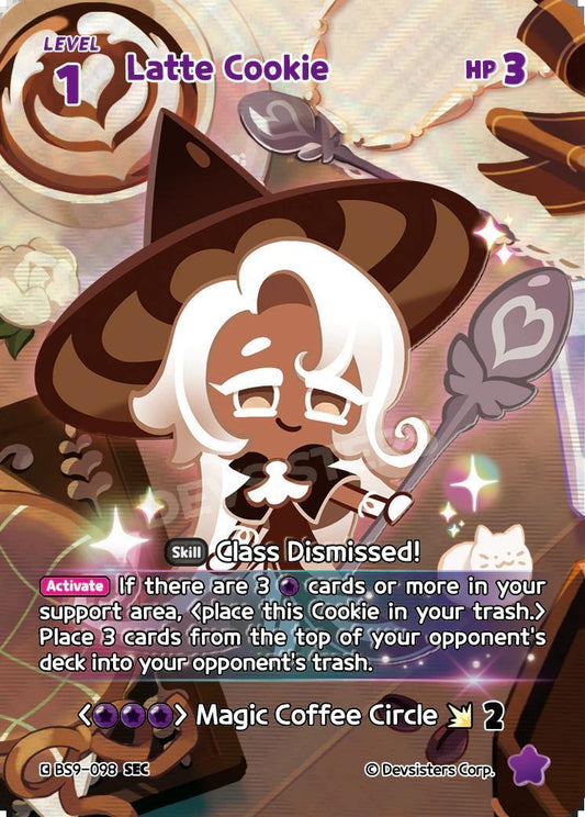 CookieRun TCG - Latte Cookie [BS9-098 SEC]