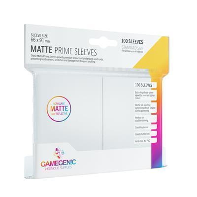GameGenic - MATTE PRIME Sleeves Standard 100 count