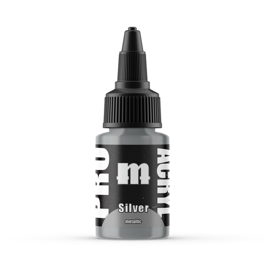 Monument Hobbies - 025-Pro Acryl Silver