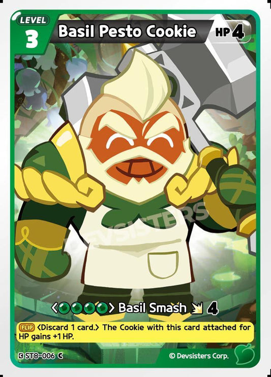 CookieRun TCG - Basil Pesto Cookie [ST8-006 C]