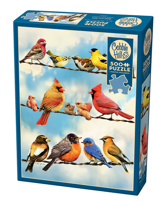 Cobble Hill - Birds on a Wire Puzzle (500 Piece)