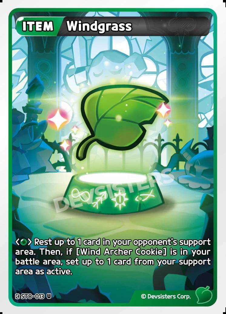 CookieRun TCG - Windgrass [ST8-013 U]