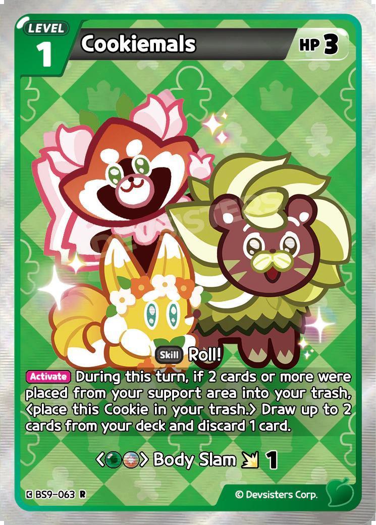 CookieRun TCG - Cookiemals [BS9-063 R]