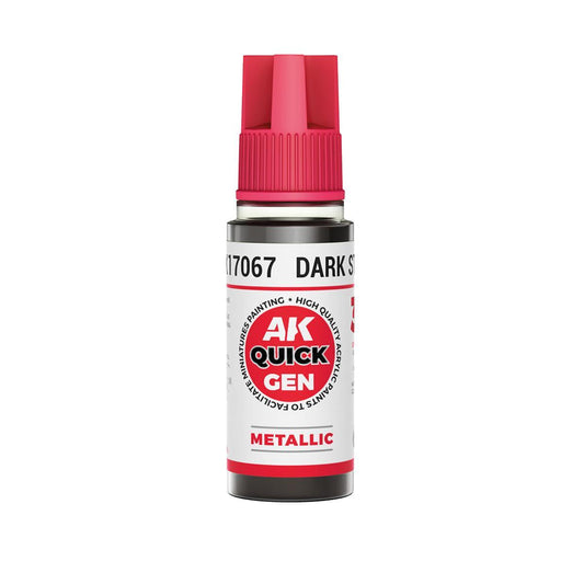 AK Interactive - Quick Gen: Dark Steel (18 ml)