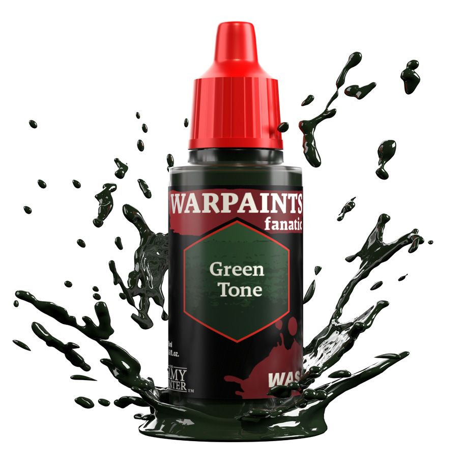 The Army Painter - Warpaints Fanatic Wash: Green Tone (18ml)