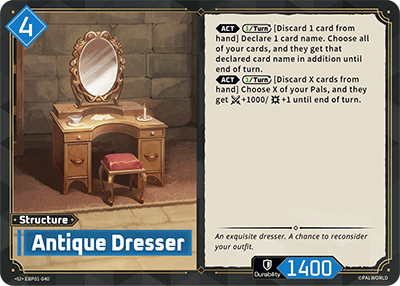 Palworld TCG - Antique Dresser [EBP01-040U]