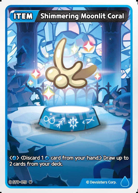 CookieRun TCG - Shimmering Moonlit Coral [ST9-013 U]
