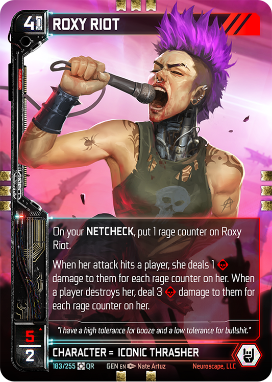 Neuroscape TCG - Roxy Riot GEN-183