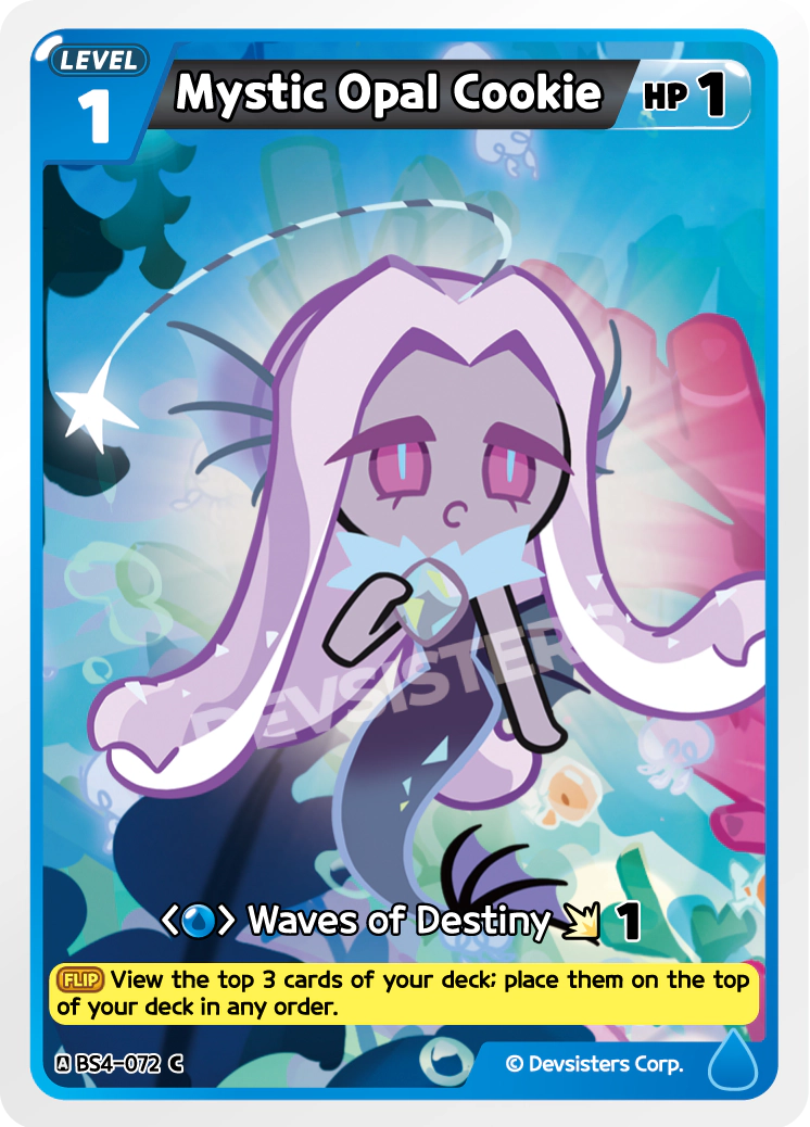 CookieRun TCG - Mystic Opal Cookie [BS4-072 C]