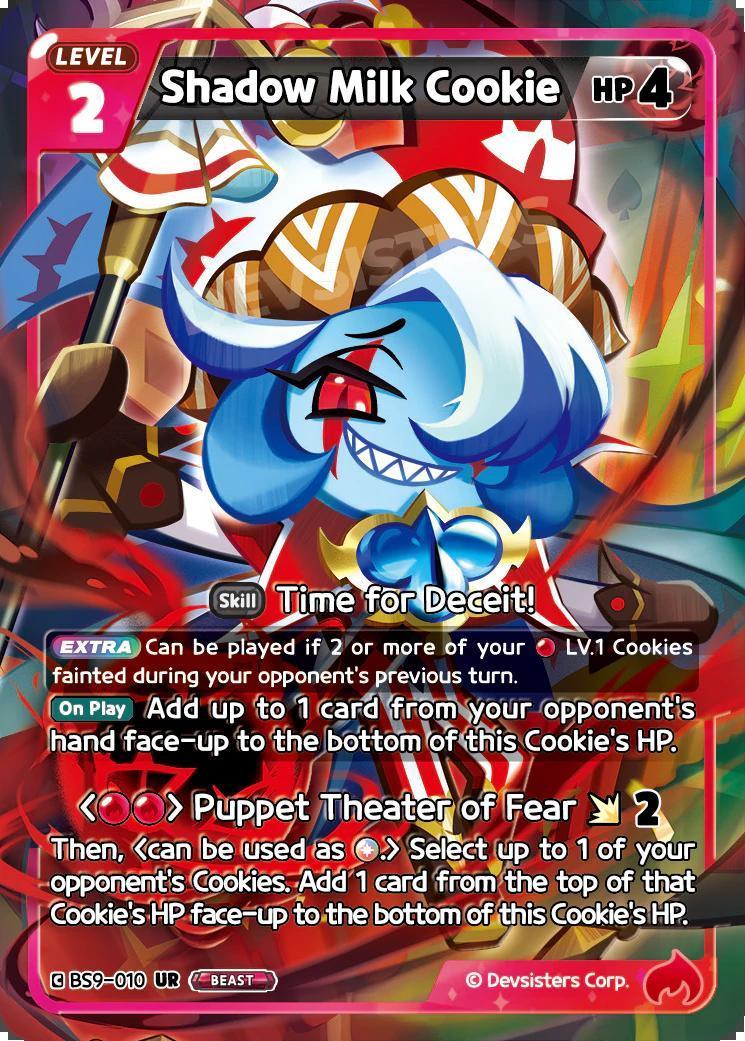 CookieRun TCG - Shadow Milk Cookie [BS9-010 UR]