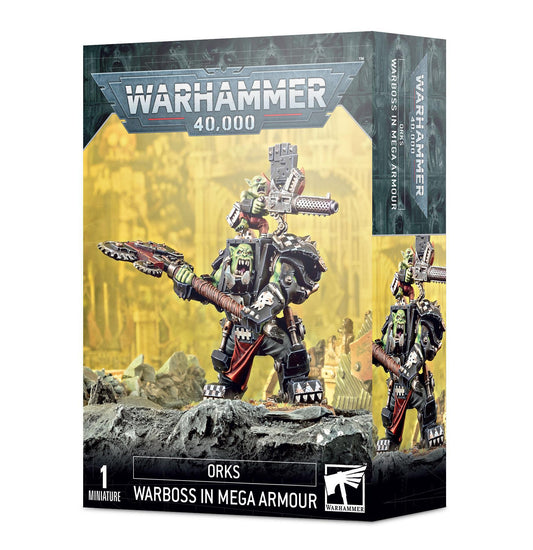Warhammer 40,000 - Orks: Ork Warboss in Mega Armour