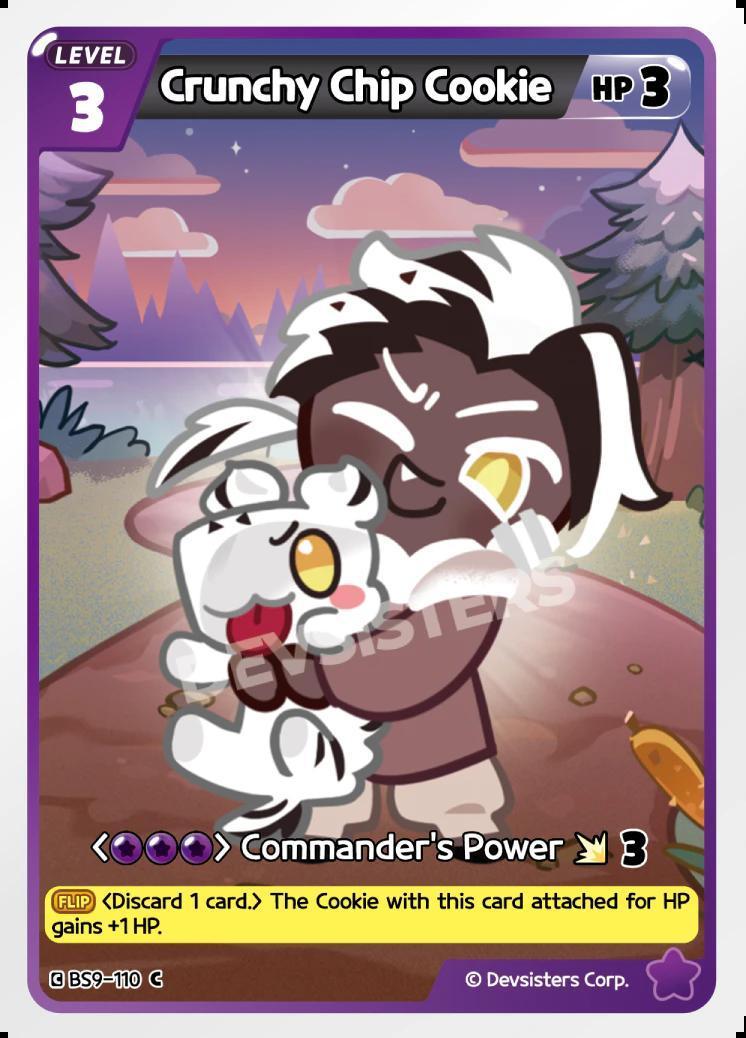 CookieRun TCG - Crunchy Chip Cookie [BS9-110 C]