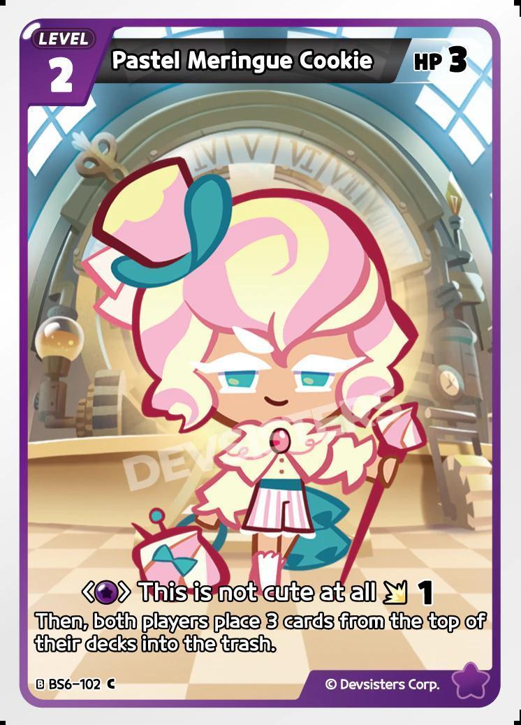 CookieRun TCG - Pastel Meringue Cookie [BS6-102 C]