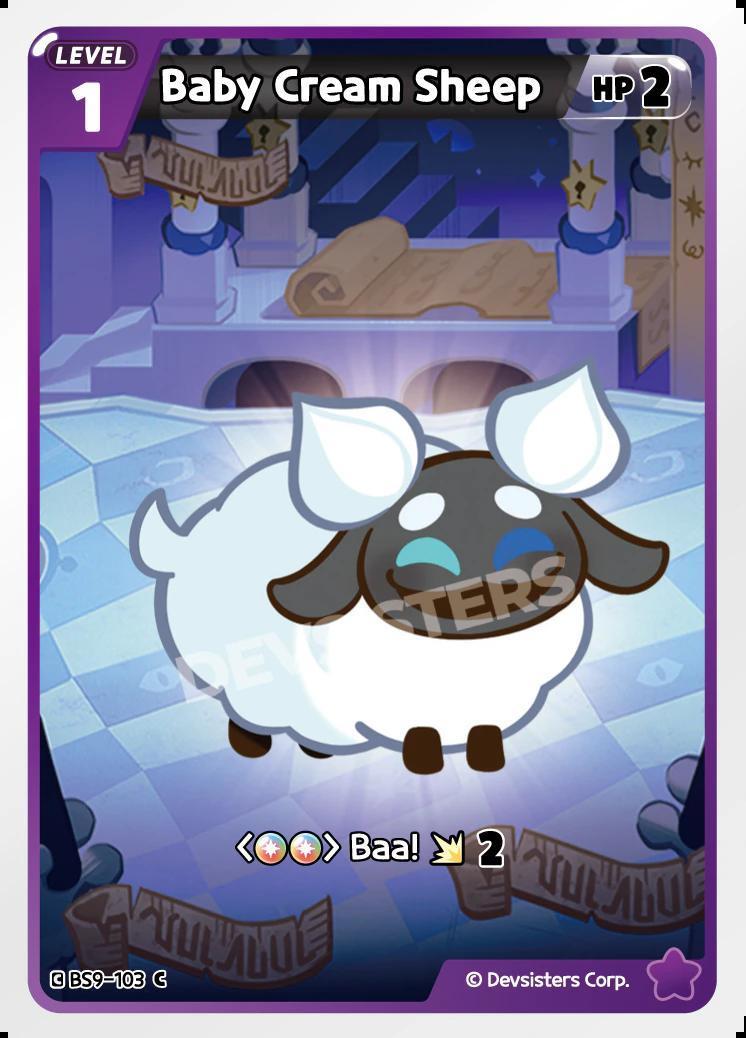 CookieRun TCG - Baby Cream Sheep [BS9-103 C]