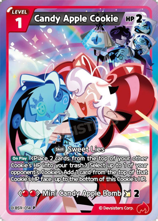 CookieRun TCG - Candy Apple Cookie [BS9-014 P]