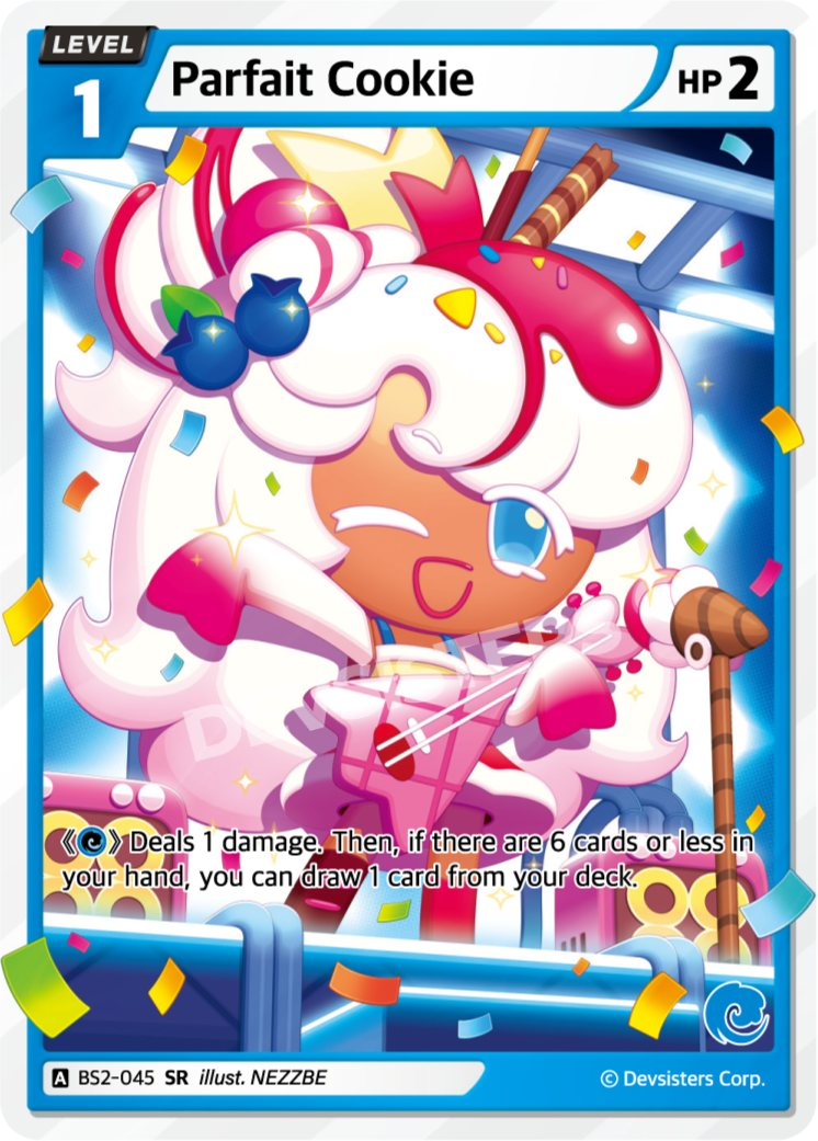 CookieRun TCG - Parfait Cookie [BS2-045 SR]