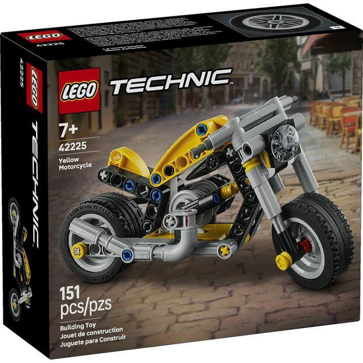 LEGO® Technic™ Yellow Motorcycle | 42225