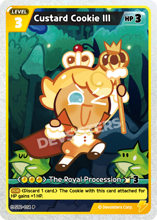 CookieRun TCG - Custard Cookie III (Promotional Pack) [ST2-014 P]
