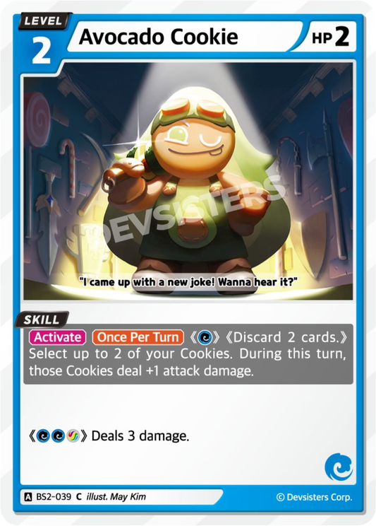 CookieRun TCG - Avocado Cookie [BS2-039 C]