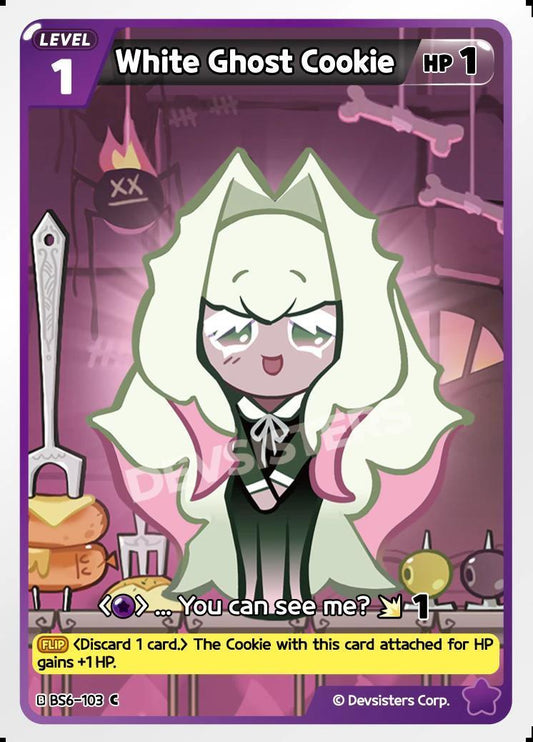CookieRun TCG - White Ghost Cookie [BS6-103 C]