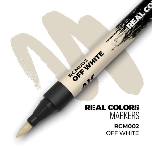 AK Interactive - Real Colors Markers: Off White