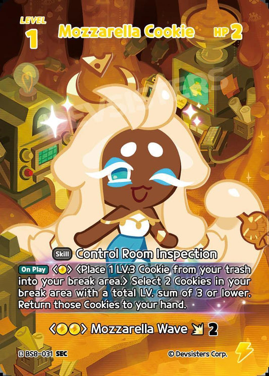 CookieRun TCG - Mozzarella Cookie [BS8-031 SEC]