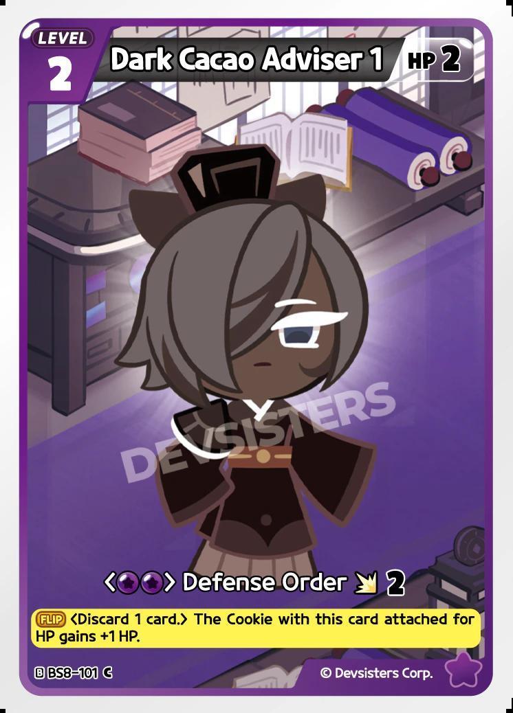 CookieRun TCG - Dark Cacao Adviser 1 [BS8-101 C]