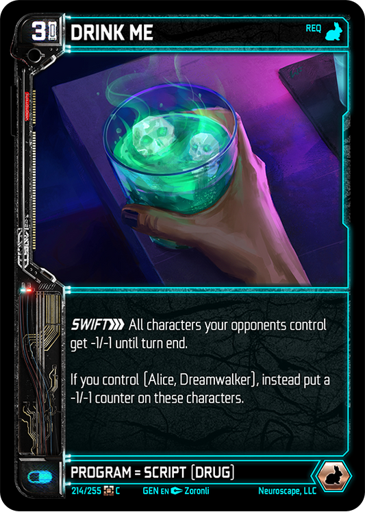 Neuroscape TCG - Drink Me GEN-214