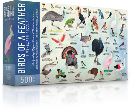 Stonemaier Games - Wingspan: Birds of a Feather Puzzle (500)