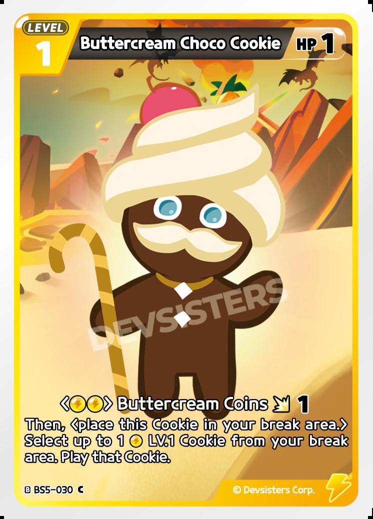 CookieRun TCG - Buttercream Choco Cookie [BS5-030 C]